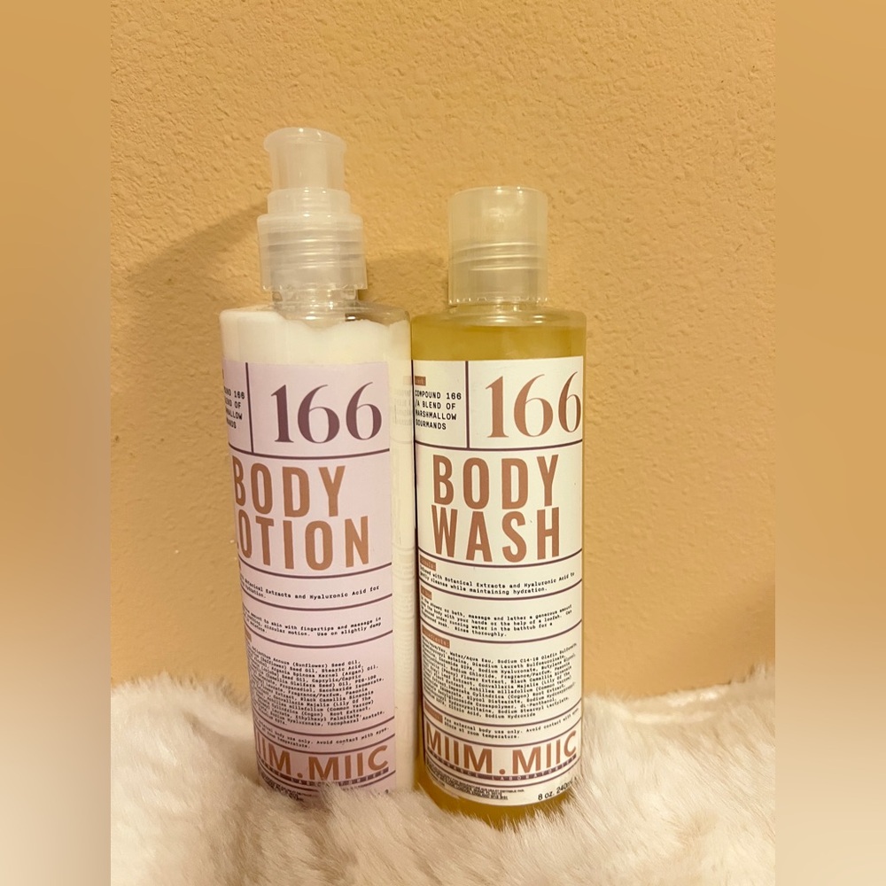 Miim Miic No 166 MARSHMALLOW GOURMAND Body Lotion & Body Wash